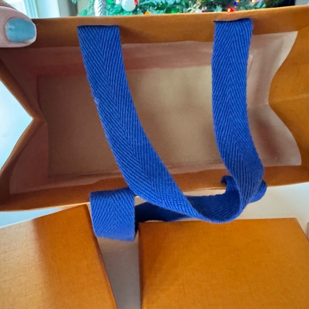 Louis Vuitton Orange and Blue packaging Set - Picture 4 of 5